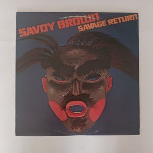 Vintage Savoy Brown Savage Return vinyl LP record; 1978 first pressing, original